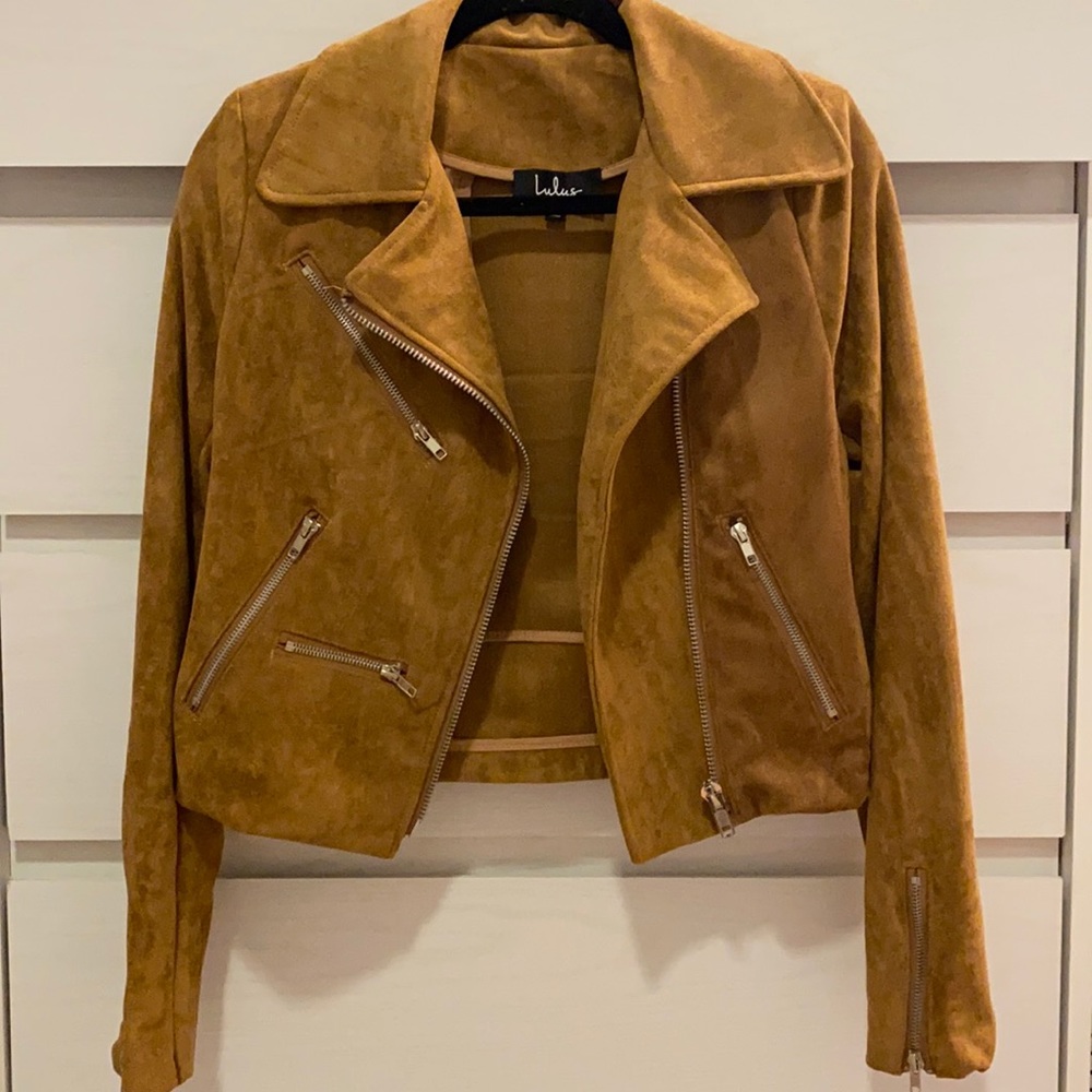 Lulu’s suede jacket